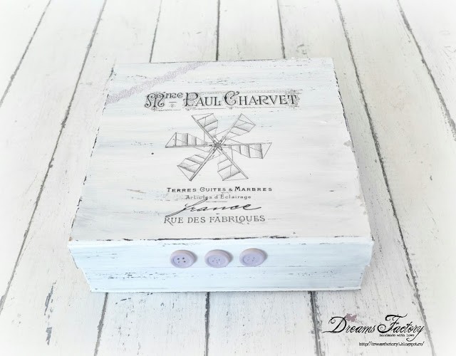 DIY Shabby French boxes from recycled cardboard boxes