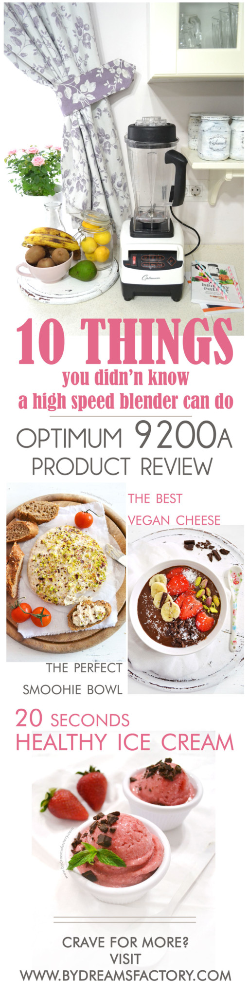 10 things you didn't know a high speed blender can do - Optimum 9200A review