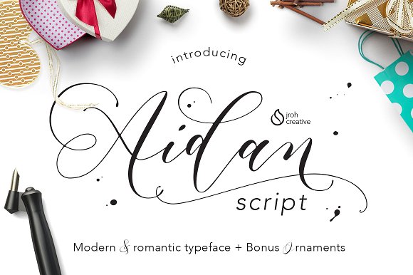 45 Whimsical Script Fonts - Beautifully handcrafted script fonts with glyphs, swashes and other artistic elements. Ideas on how to use them and how to unlock all their hidden features - Dreams Factory