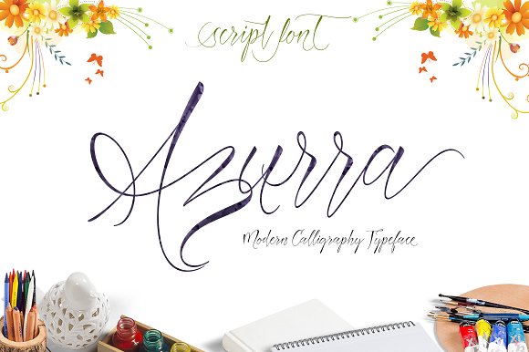 45 Whimsical Script Fonts - Beautifully handcrafted script fonts with glyphs, swashes and other artistic elements. Ideas on how to use them and how to unlock all their hidden features - Dreams Factory