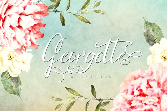 45 Whimsical Script Fonts - Beautifully handcrafted script fonts with glyphs, swashes and other artistic elements. Ideas on how to use them and how to unlock all their hidden features - Dreams Factory